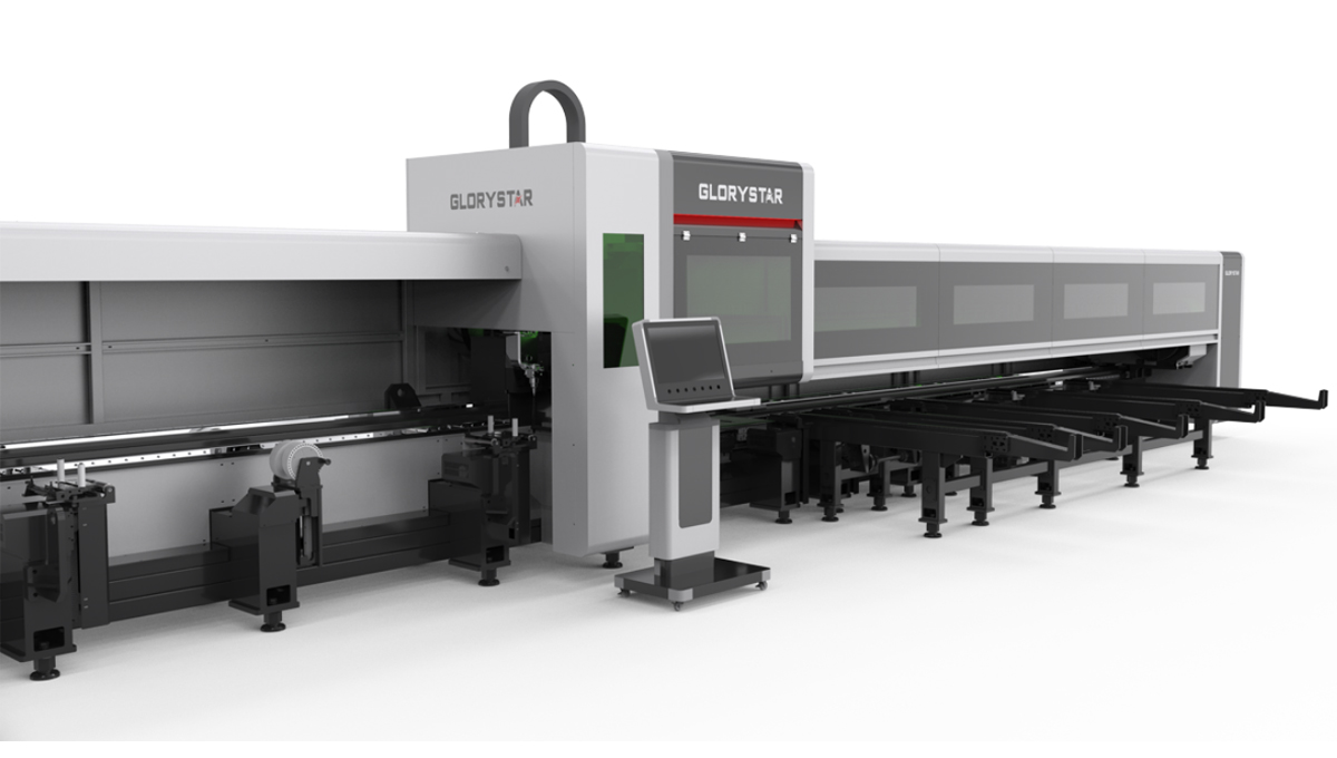 力星激光NS-HG SERIES三卡盤光纖激光管材切割機(jī)——實(shí)現(xiàn)零尾料切割的材料成本節(jié)省利器！